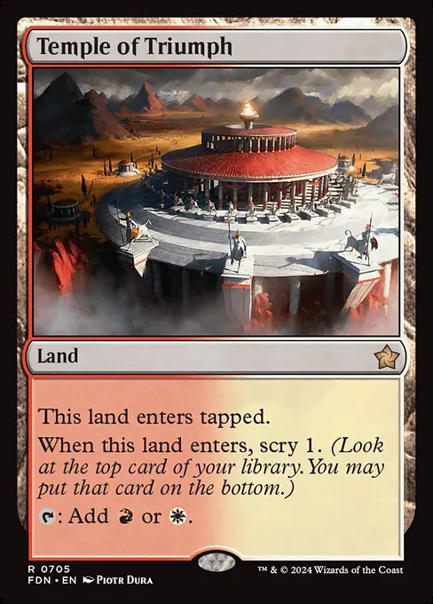 Temple of Triumph 705/291