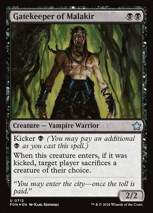 Gatekeeper of Malakir 713/291