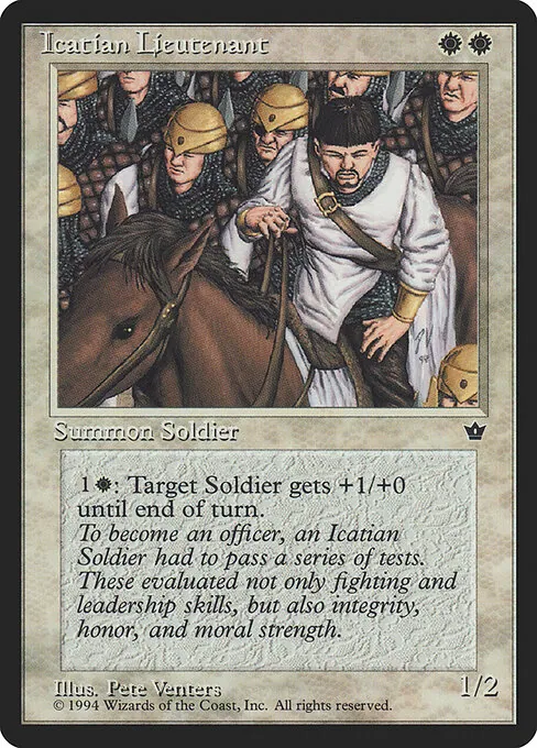 Icatian Lieutenant 009/220