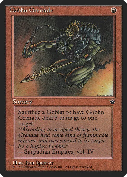 Goblin Grenade 56a/220