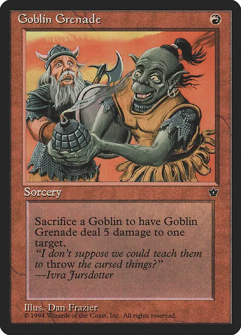 Goblin Grenade 56b/220