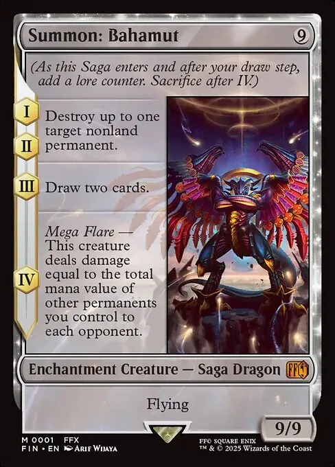 Summon: Bahamut 001/314