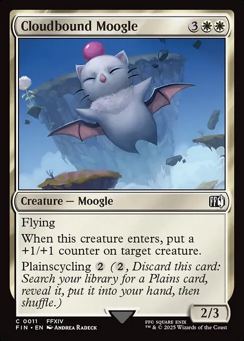 Cloudbound Moogle 011/314