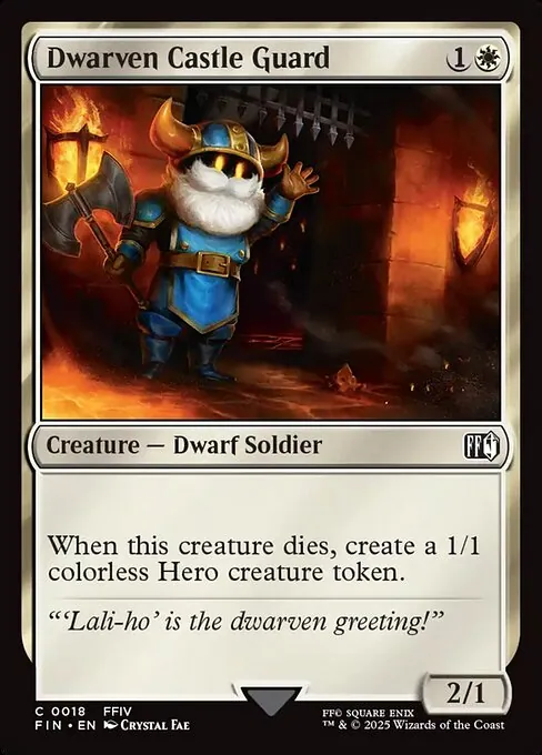 Dwarven Castle Guard 018/314