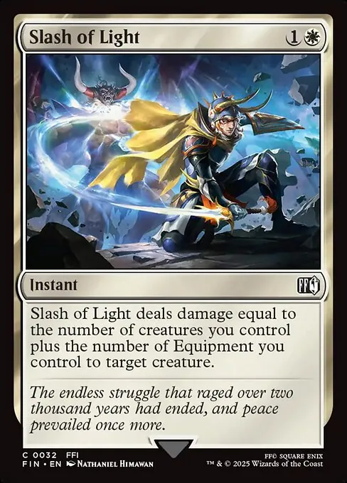 Slash of Light 032/314