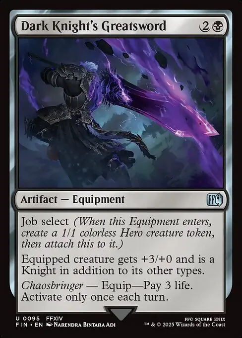 Dark Knight's Greatsword 095/314