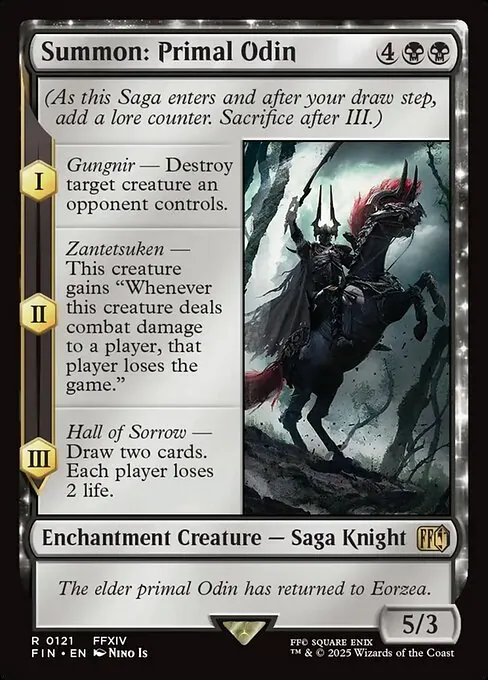 Summon: Primal Odin 121/314