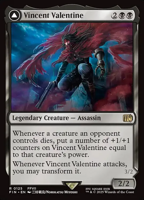 Vincent Valentine // Galian Beast 125/314