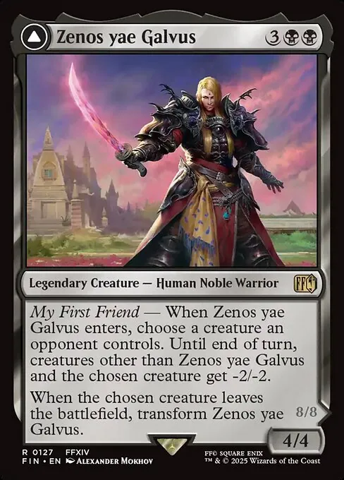 Zenos yae Galvus // Shinryu, Transcendent Rival 127/314
