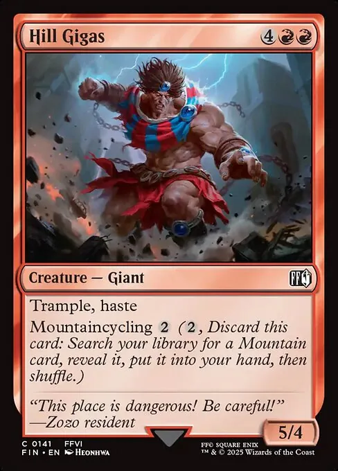 Hill Gigas 141/314