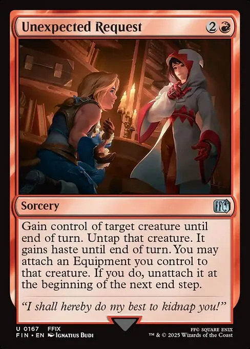 Unexpected Request 167/314