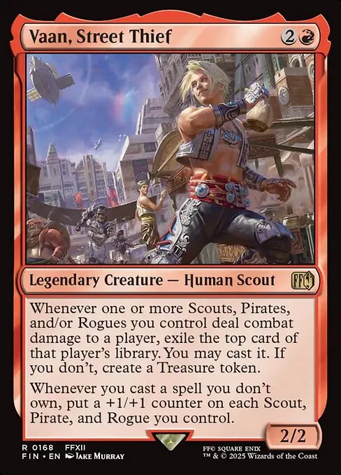 Vaan, Street Thief 168/314
