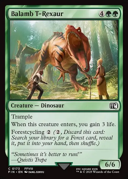 Balamb T-Rexaur 173/314