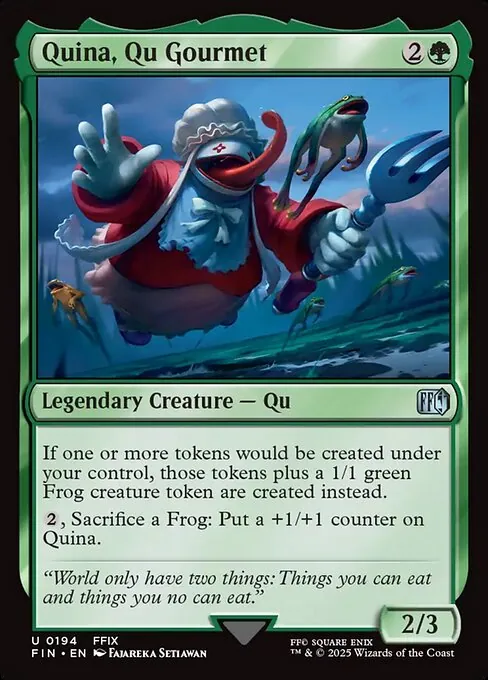 Quina, Qu Gourmet 194/314