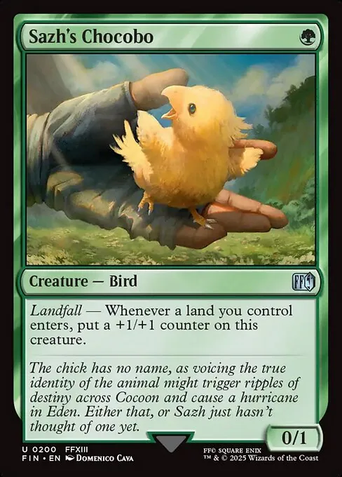 Sazh's Chocobo 200/314