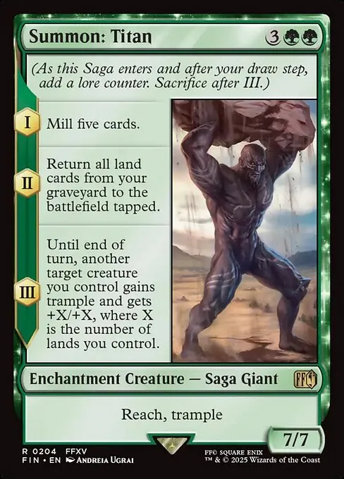 Summon: Titan 204/314