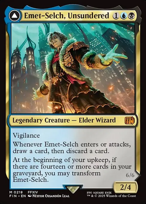 Emet-Selch, Unsundered // Hades, Sorcerer of Eld 218/314