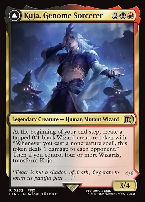 Kuja, Genome Sorcerer // Trance Kuja, Fate Defied 232/314
