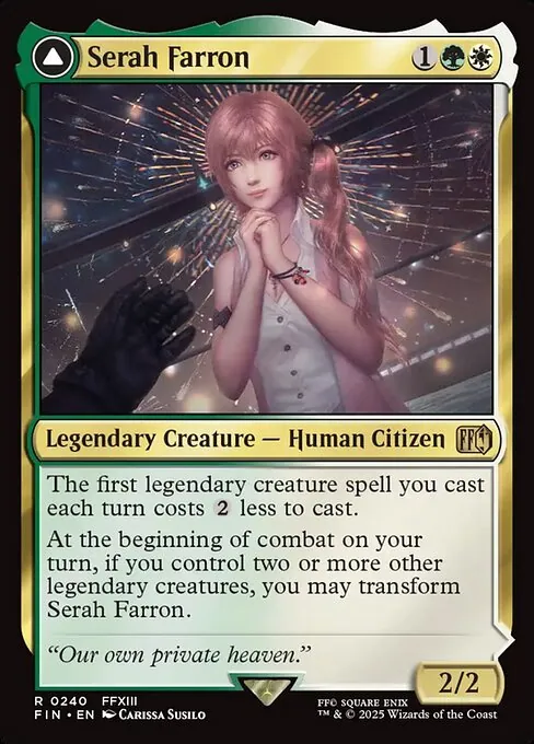 Serah Farron // Crystallized Serah 240/314