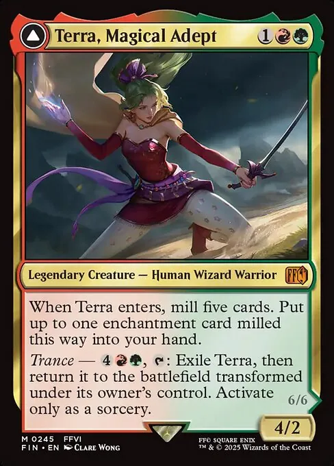 Terra, Magical Adept // Esper Terra 245/314