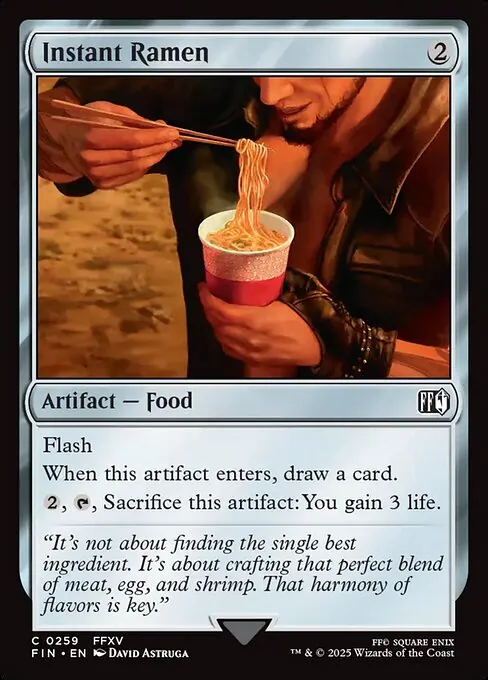 Instant Ramen 259/314