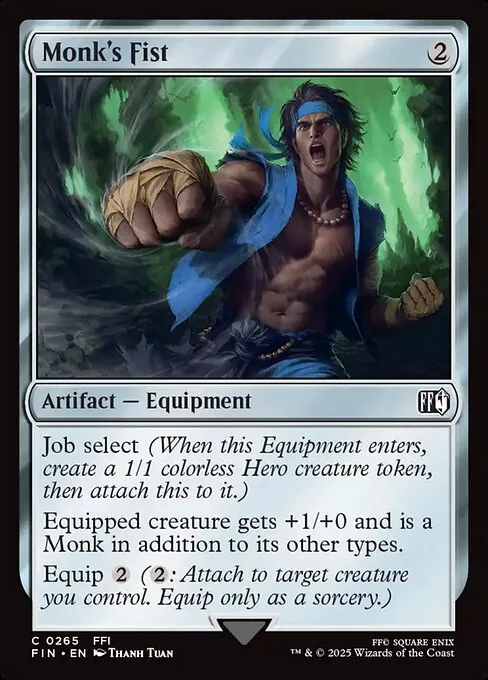 Monk's Fist 265/314