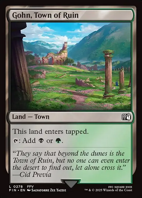 Gohn, Town of Ruin 278/314