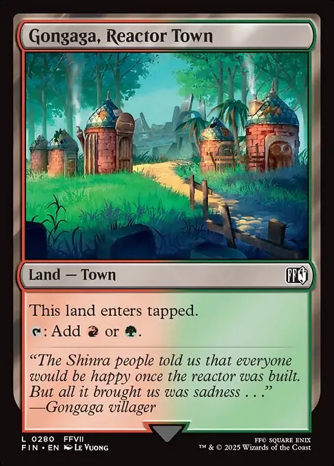 Gongaga, Reactor Town 280/314