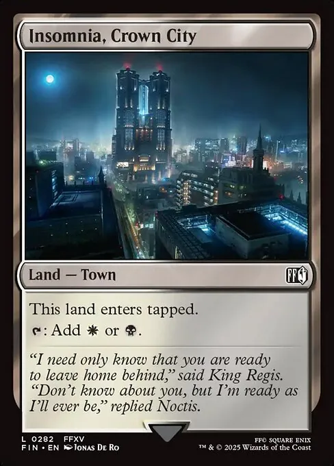 Insomnia, Crown City 282/314