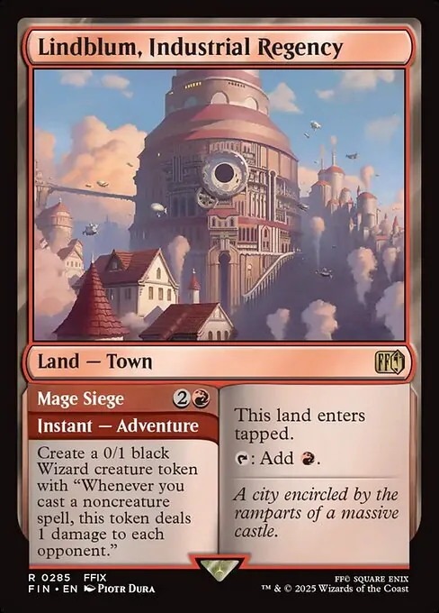 Lindblum, Industrial Regency // Mage Siege 285/314