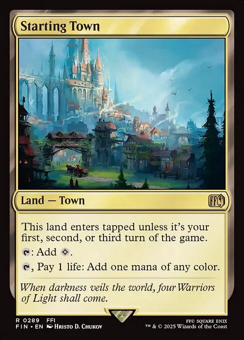 Starting Town 289/314