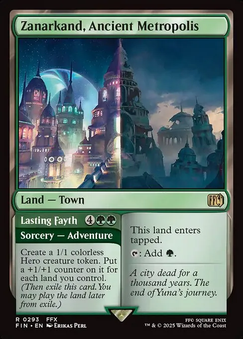 Zanarkand, Ancient Metropolis // Lasting Fayth 293/314