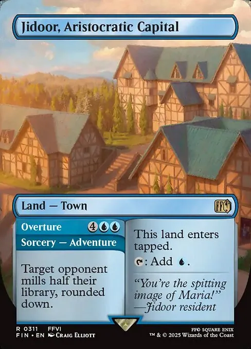 Jidoor, Aristocratic Capital // Overture 311/314