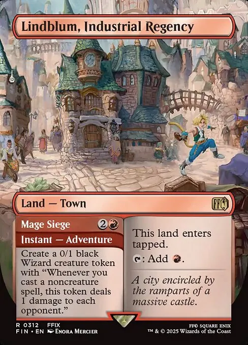 Lindblum, Industrial Regency // Mage Siege 312/314