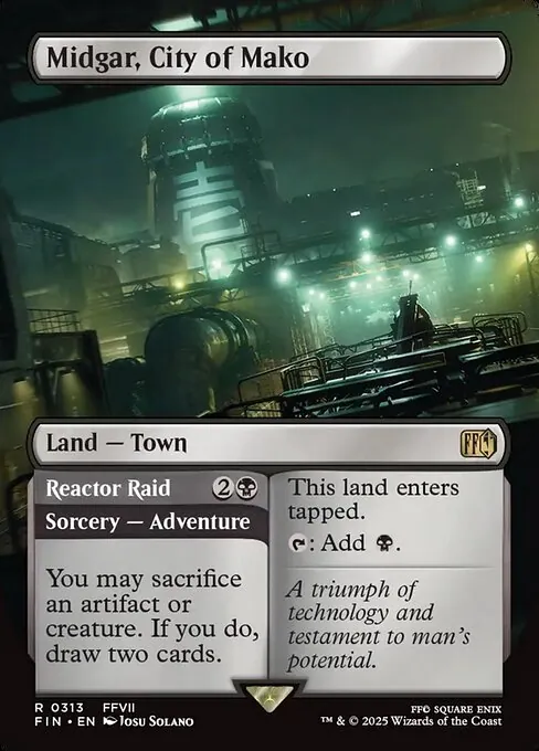 Midgar, City of Mako // Reactor Raid 313/314