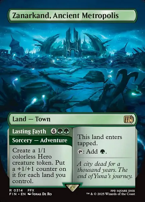 Zanarkand, Ancient Metropolis // Lasting Fayth 314/314