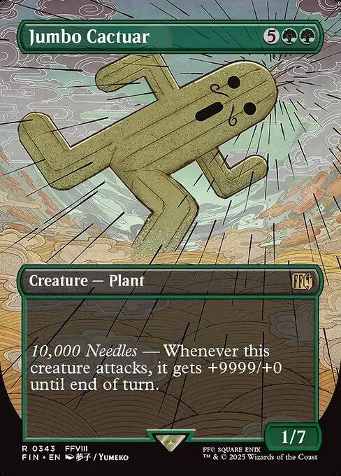 Jumbo Cactuar 343/314