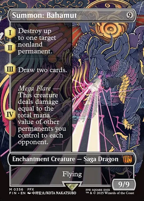 Summon: Bahamut 356/314