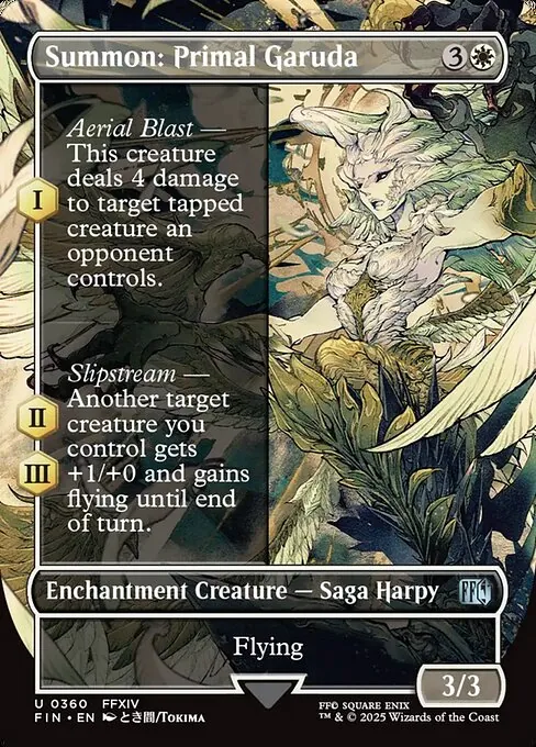 Summon: Primal Garuda 360/314