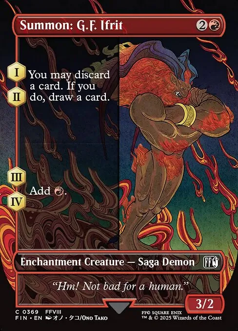 Summon: G.F. Ifrit 369/314