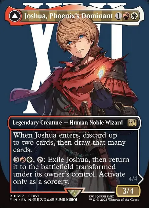 Joshua, Phoenix's Dominant // Phoenix, Warden of Fire 397/314