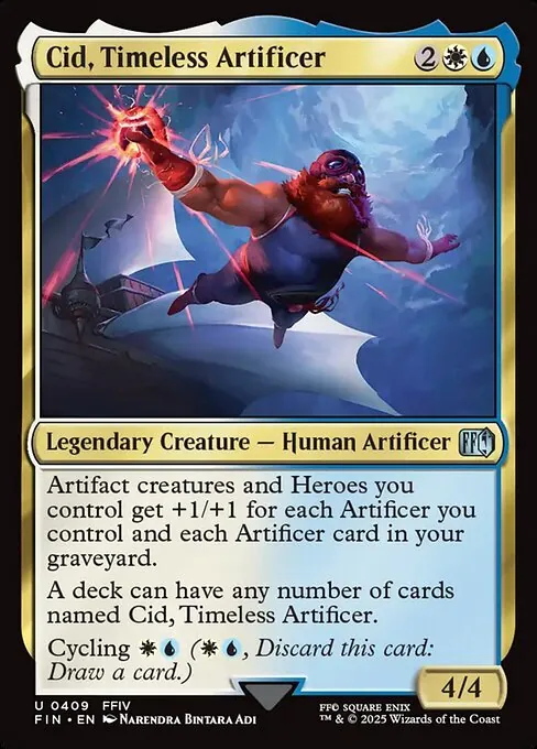 Cid, Timeless Artificer 409/314