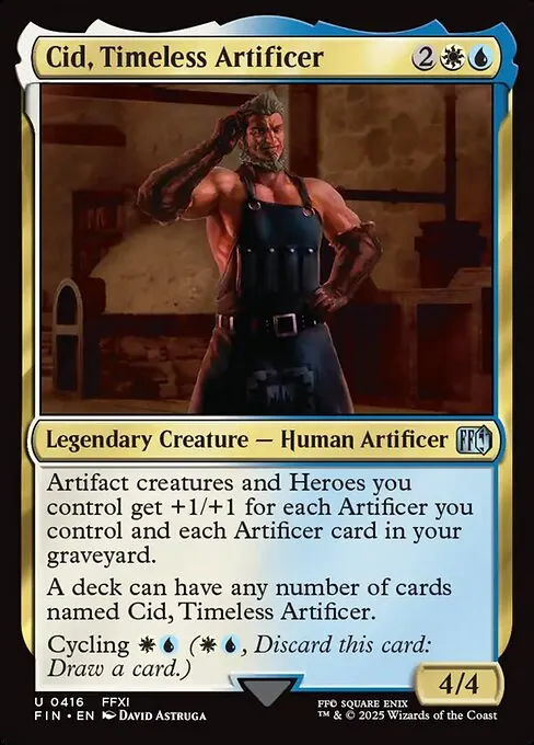 Cid, Timeless Artificer 416/314