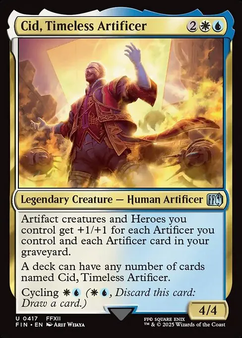 Cid, Timeless Artificer 417/314