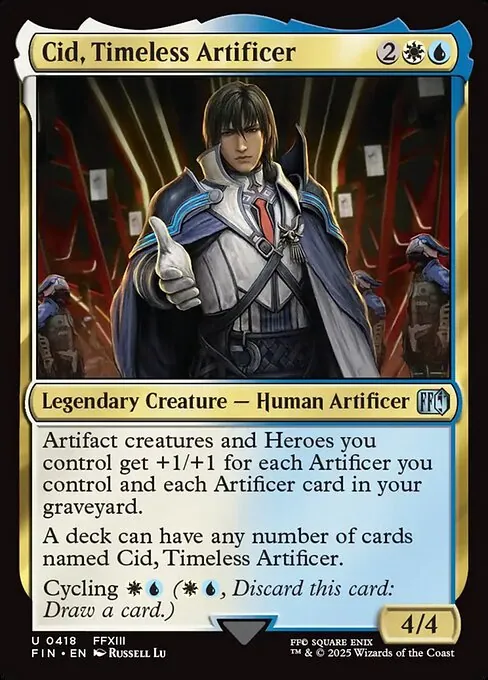 Cid, Timeless Artificer 418/314