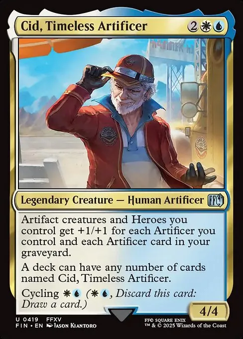 Cid, Timeless Artificer 419/314