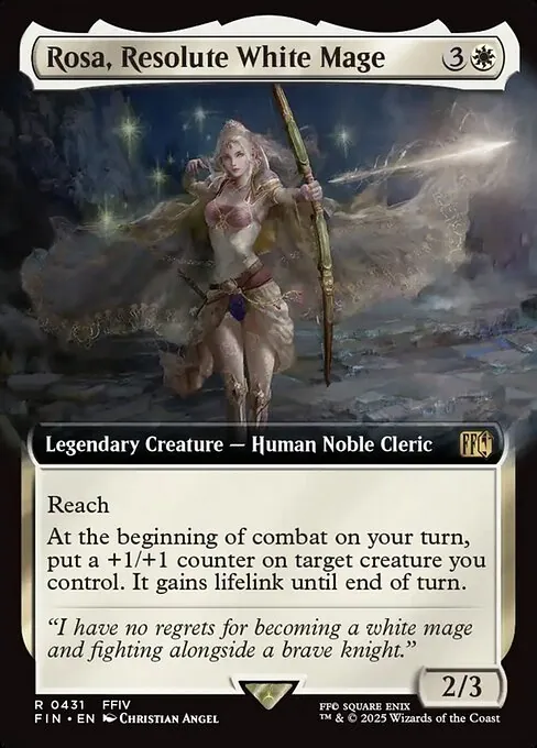 Rosa, Resolute White Mage 431/314