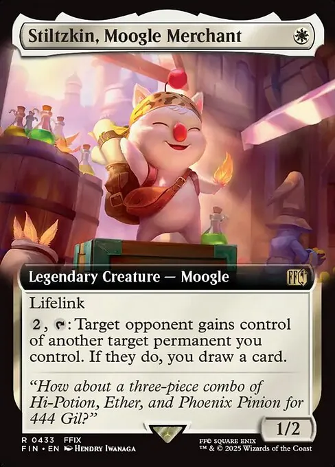 Stiltzkin, Moogle Merchant 433/314