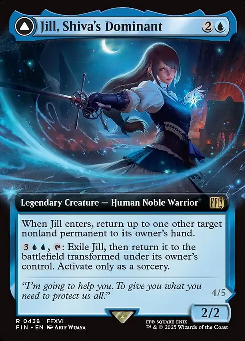 Jill, Shiva's Dominant // Shiva, Warden of Ice 438/314
