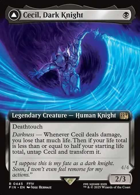 Cecil, Dark Knight // Cecil, Redeemed Paladin 445/314